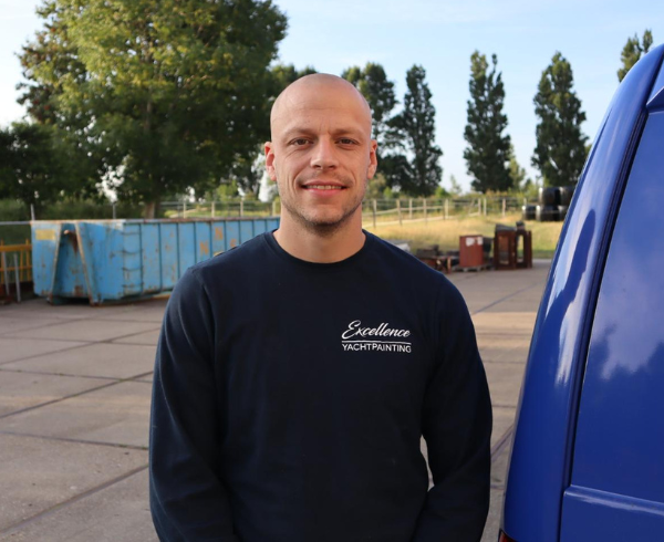 Mike Voogd, founder of Excellence Yachtpainting